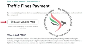 Sign In through Your Emirates ID