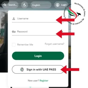 log in to your account