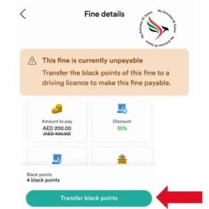 transfer your black points