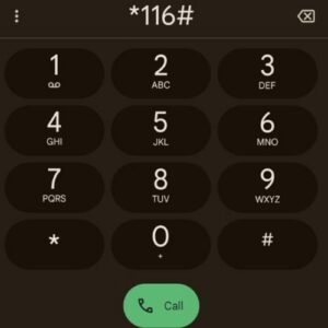 number pad