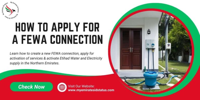 How to Apply for a New FEWA Connection - Applying, Charges