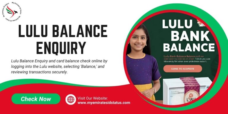Lulu Balance Enquiry - Lulu Card Inquiry Online