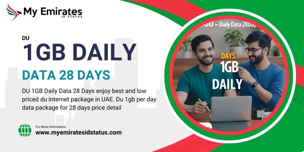 DU 1GB Daily Data 28 Days – Latest Du Data Offer! DU 1GB Daily Data 28 Days – Latest Du Data Offer